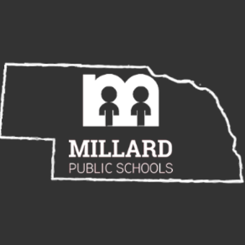 Nebraska Millard Enrollment Logo