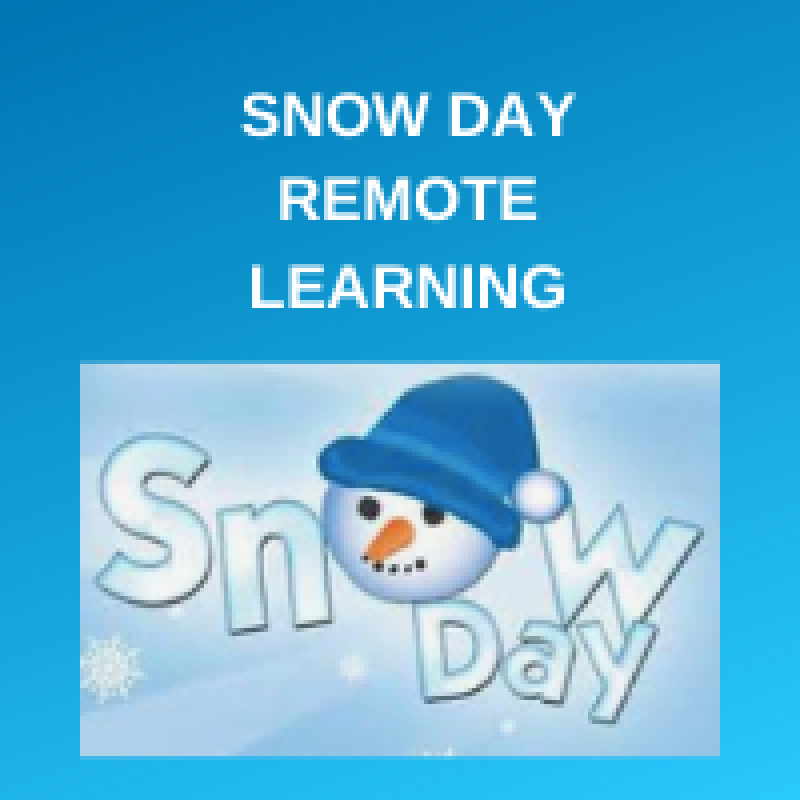 Snow Day Remote Learning