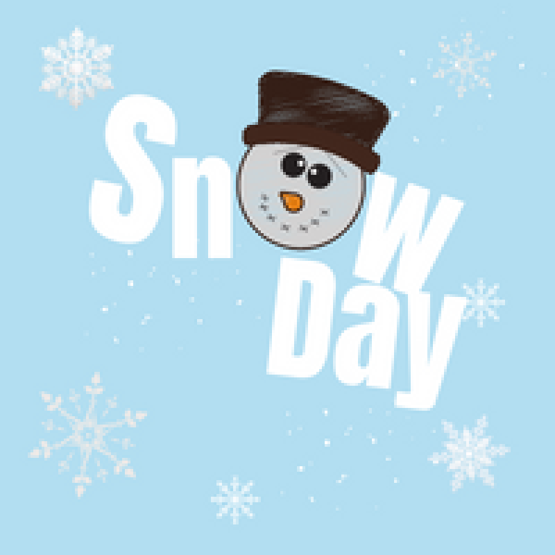 Snow Day text